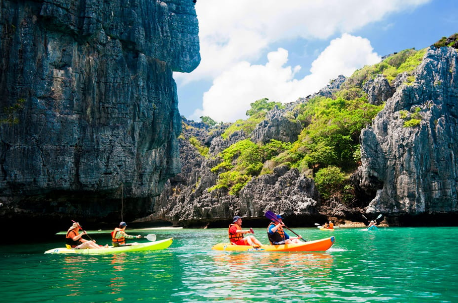 que visiter à koh samui kayak