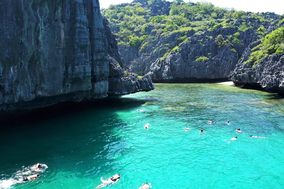 mu ko ang thong snorkeling kayak