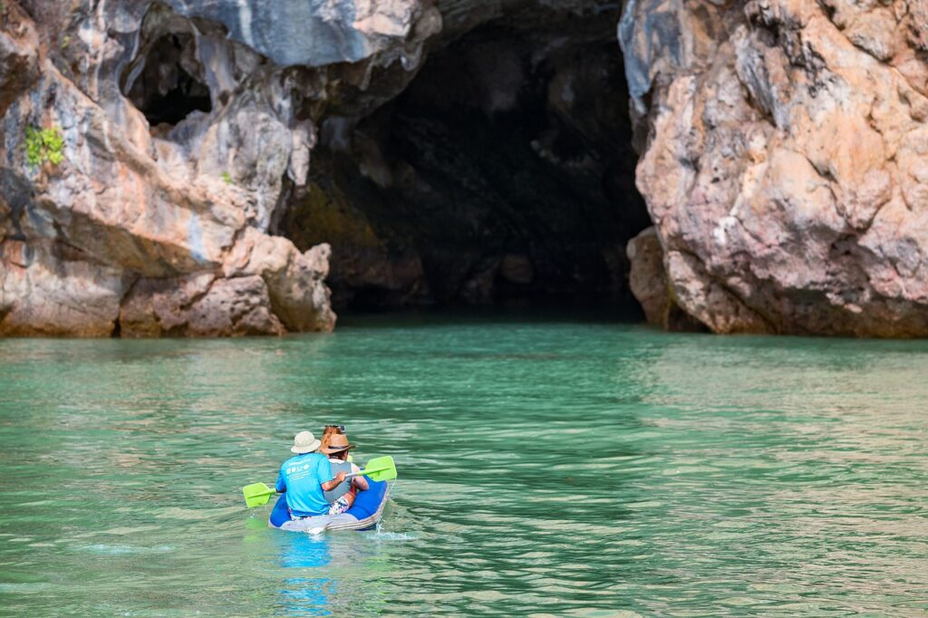 voyage thailande kayak