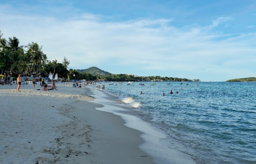 chaweng beach plage